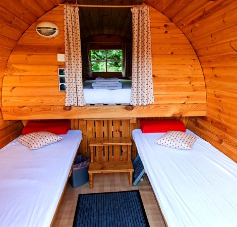 Schlaffass von innen