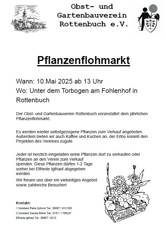 Pflanzenflohmarkt