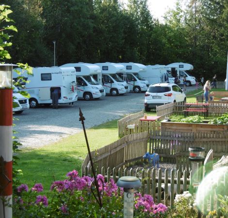 Stellplätze für Wohnmobile