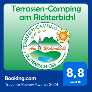 Booking.com Traveller Review Awards 2024 8,8 von 10 Punkten