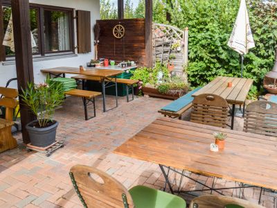 Genug Schatten auf der Terrasse